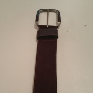 United colors of Beneton purple suede leather belt